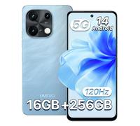 UMIDIGI Note 100 5G Telephone Portable, Android 14, 6.8" HD+ 120Hz Smartphone, 16GB+256GB/TF 1TB, Dual SIM/50MP+16MP/5000mAh/Face ID/GPS