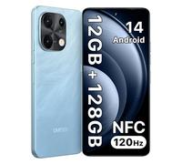 UMIDIGI Note 100 Telephone Portable, Android 14 Smartphone, 120HZ Octa-Core, 12(6+6) Go+128Go téléphone, 6.8-inch, 50MP, Face and Fingerprint Unlock, NFC, 5000mAh, GPS, Telephone Double sim