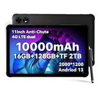 UMIDIGI Active T1 8GB+128GB 2K Affichage 20W Charge 10000mAh Android 13 Tablet