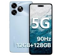 UMIDIGI Telephone Portable 5G, G6 Android Smartphone 5G, 12Go(6+6)+128Go/TF 1TB, 6.57" 90Hz HD+, 50MP Caméra, 5000mAh Telefone Dual SIM GPS/OTG/BT5.3/NFC/Fingerprint/Face ID/Bleu