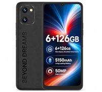 UMIDIGI Telephone Portable C1 Max, Android Smartphone Pas Cher Dual SIM 5150 mAh ave USB Type -C Écran 6.52" HD+Téléphone Mobile，128Go (SD256 Go) Caméra 50MP Face ID/GPS Telephone Pas Cher