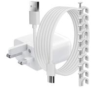 UmiMirari 10M Blink Mini Charger Cable with Wall Adapter,Charger Brick and Micro USB End Charging Extension Cord Wire,Waterproof Long Power Supply for Blink Mini Security Camera,Wyze Cam V4
