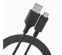 UmiMirari 2m Charger USB C Charging Cable for HyperX Cloud Alpha Wireless Headset, Cloud 2 / Cloud 3 Wireless, Stinger Core Wireless for PC Gaming - Replacement Type C Fast Charge Power Cord Wire, UK