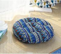 uministyle Lot de 2 coussins rembourrés pour chaise de jardin et salle à manger, coussin rond pour siège, tapis de chaise pour la maison et le bureau, 40 cm (couleur K)
