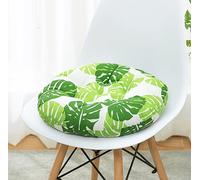 Uministyle Lot de 2 coussins rembourrés pour chaise de jardin et salle à manger, coussin rond pour siège, tapis de chaise pour la maison et le bureau, 40 cm (couleur D)