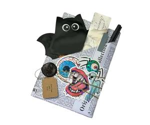 Umiocns Date aveugle avec un livre, sorcière d'Halloween, rendez-vous aveugle avec un livre, cadeaux de fête faits à la main, cadeaux de fête pour lecture, lecteur de bibliothèque, appréciation