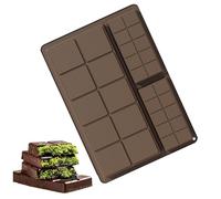 Umiocns Moules à chocolat | Moule à barres de chocolat profondément rembourrées, facile à démouler, passe au lave-vaisselle, moule de cuisson de cuisine, outil pour mariage, Noël, anniversaire