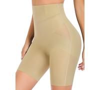 UMIPUBO Culotte Gainante Femme Ventre Plat Shorty Invisible Taille Haute Push Up Panty Gaine Amincissante Sculptantes Respirable Short Minceur Shapewear (Peau, L)