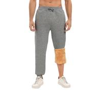 UMIPUBO Pantalon Jogging Homme Coton Pantalon Décontracté Chaud en Polaire avec Cordon Longs Pantalons de Survêtement avec Deux Poches(Gris Moyen,L)