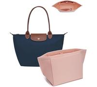Umiup Organiseur de poche pour Longchamp Le Pliage - Organiseur de sacs à main en feutre avec poches multifonctionnelles - Grande capacité - Pour Longchamp - Grand/Moyen/Petit