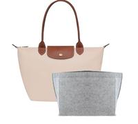 Umiup Organiseur de sac à main pour sac fourre-tout Longchamp Le Pliage, organiseur de sac à main avec porte-gobelet, compatible avec les sacs à main fourre-tout LE PLIAGE grand/petit, poignée