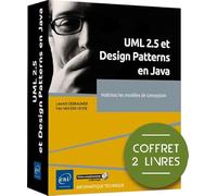 UML 2.5 et Design Patterns en Java - Coffret de 2 livres : Maîtrisez les modèles de conception