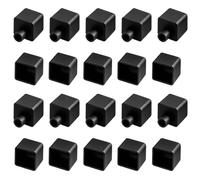 Umllpet Lot de 10 paires bouchons étanches adaptés profil silicone LED 12x12mm, embouts de fermeture pour gaine lumineuse