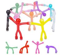 Umllpet Mini figurines magnétiques jouets pour enfants, 10 couleurs, aimants de réfrigérateur, jouets de voyage pour enfants, aimants puissants pour tableau magnétique pour enfants de 3 à 12 ans