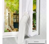 Umllpet Tissu de Calfeutrage 5M pour Fenêtres, Kit d'Étanchéité Universel pour Climatiseur Mobile et Sèche-Linge, Étanche et Anti-Courant d'Air
