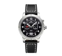 UMR RUHLA Hommes Analogique Quartz Montre avec Bracelet en Cuir RCL32105