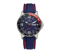 UMR RUHLA Hommes Analogique Quartz Montre avec Bracelet en Silicone SP39003