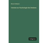 Umrisse zur Psychologie des Denkens