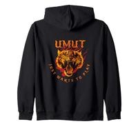 UMUT - Joli nom de garçon avec Un Tigre : Veut Juste Jouer Sweat à Capuche