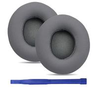 umvowuxa Coussinets de Rechange compatibles avec Casque Beats Solo3/Solo2, Cuir protéiné Souple (Gris Asphalte)