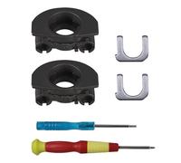 Umvowuxa WH-1000XM4 Charnière Rotative de Remplacement + Verrou en U Métallique, Pièce de Réparation pour Sony WH-1000XM4 (Gauche/Droite, Noir)