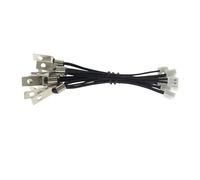 UMXJEXU Lot de 10 capteurs de température 15K B3950, tête carrée, sonde auriculaire, Ouverture 4,2 mm de Long, 8 cm, thermistance NTC XH2.54-2P
