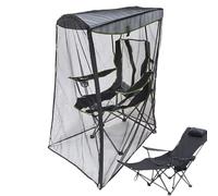 Un abri d'écran, couverture en maille résistante pour chaise, parasol léger anti-pluie, barrière extérieure protectrice, bouclier de cour, filet de voyage avec la pêche, compagnon de randonnée pour