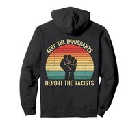Un activiste Anti-racisme empêche Les Immigrants de déporter Les racistes Sweat à Capuche