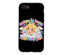 Un Adorable Ange Contre Satan : La Foi Chrétienne. Satan Est Coque pour iPhone SE (2020) / 7/8