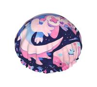 Un adorable axolotl de dessin animé plongé dans l'univers du jeu vidéo porte un bonnet de bain