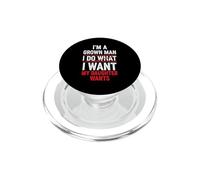Un Adulte drôle, ce Que ma Fille Veut dire PopSockets PopGrip pour MagSafe