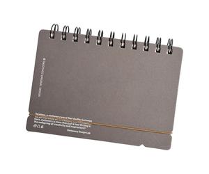 Un agenda de 6 tailles avec des pages multifonctionnelles, Grey | Papier de qualité supérieure pour une écriture fluide avec des sections de planification efficaces, idéal pour les