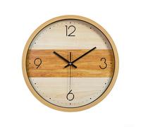 Un ajout pratique : le look moderne de cette horloge murale sans tic-tac complète l'esthétique de n'importe quelle pièce (2)