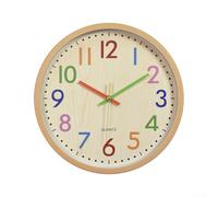 Un ajout pratique : le look moderne de cette horloge murale sans tic-tac complète l'esthétique de n'importe quelle pièce (1)