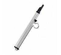 Un ajout unique à votre kit d'outils musicaux, flûte à sifflet dynamique à double tonalité conçue pour tout le monde (argenté)