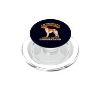 Un Amateur de barzoï est drôle si Vous n'avez Pas Un lévrier Russe PopSockets PopGrip pour MagSafe