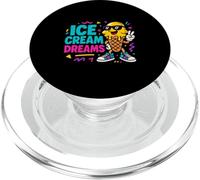 Un Amateur de crème glacée rêve d'être obsédé par Un passionné de Desserts Amusants PopSockets PopGrip pour MagSafe