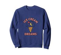 Un Amateur de crème glacée rêve d'être obsédé par Un passionné de Desserts Amusants Sweatshirt