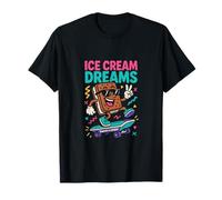 Un Amateur de crème glacée rêve d'être obsédé par Un passionné de Desserts Amusants T-Shirt