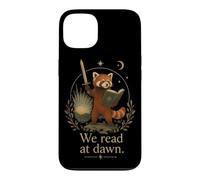 Un Amateur de Livres Fantasy Red Panda Reader Que Nous lisons à l'aube Coque pour iPhone 13