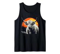 Un Amateur de Vaches des Highlands rétro et drôle, arrête la Voiture, Je Vois Une Vache Moelleuse Débardeur