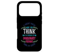 Un ami Imaginaire ou Mes Amis imaginaires pensent Que Je suis spécial Coque pour iPhone 17 Pro