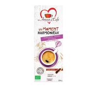 UN AMOUR DE CAFÉ-Café bio en grains Un moment harmonieux 1/3 Honduras 1/3 Pérou 1/3 Mexique - 250 g