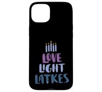 Un Amour drôle comme la Joyeuse Hanoukka de Latke Coque pour iPhone 15 Plus