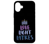 Un Amour drôle comme la Joyeuse Hanoukka de Latke Coque pour iPhone 16 Plus