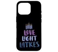 Un Amour drôle comme la Joyeuse Hanoukka de Latke Coque pour iPhone 16 Pro
