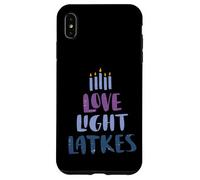 Un Amour drôle comme la Joyeuse Hanoukka de Latke Coque pour iPhone XS Max