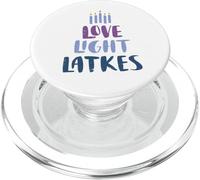 Un Amour drôle comme la Joyeuse Hanoukka de Latke PopSockets PopGrip pour MagSafe