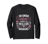 Un Amour Infini pour la Meilleure des Mamans Manche Longue