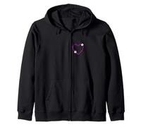 Un amour rose ? C'est un sujet délicat... Graphisme rose Sweat à Capuche